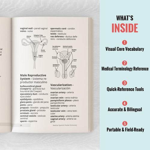 Medical Spanish Visual Pocket Dictionary